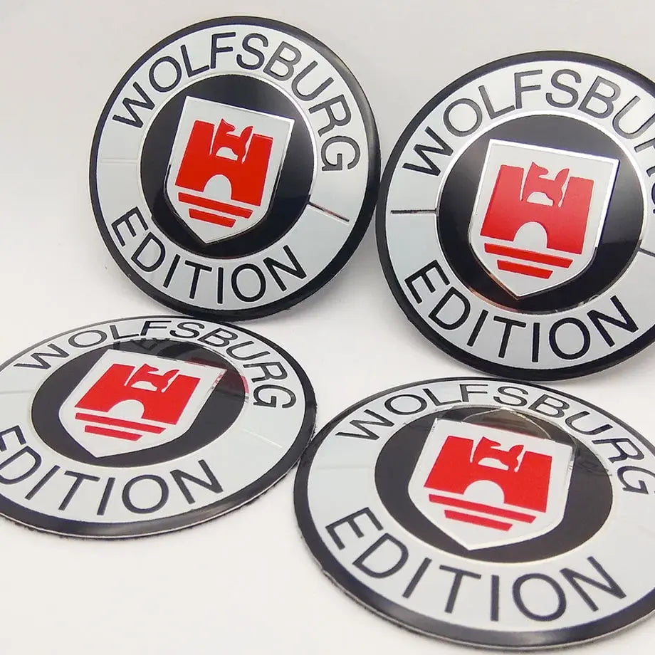 GUNMANSA Wolfsburg Edition Alloy Wheel Decal - 55mm