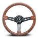 GUNMANSA Wood Grain Look Drift Style Steering Wheel (350mm)