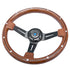 GUNMANSA Wood Grain Look Drift Style Steering Wheel (350mm)