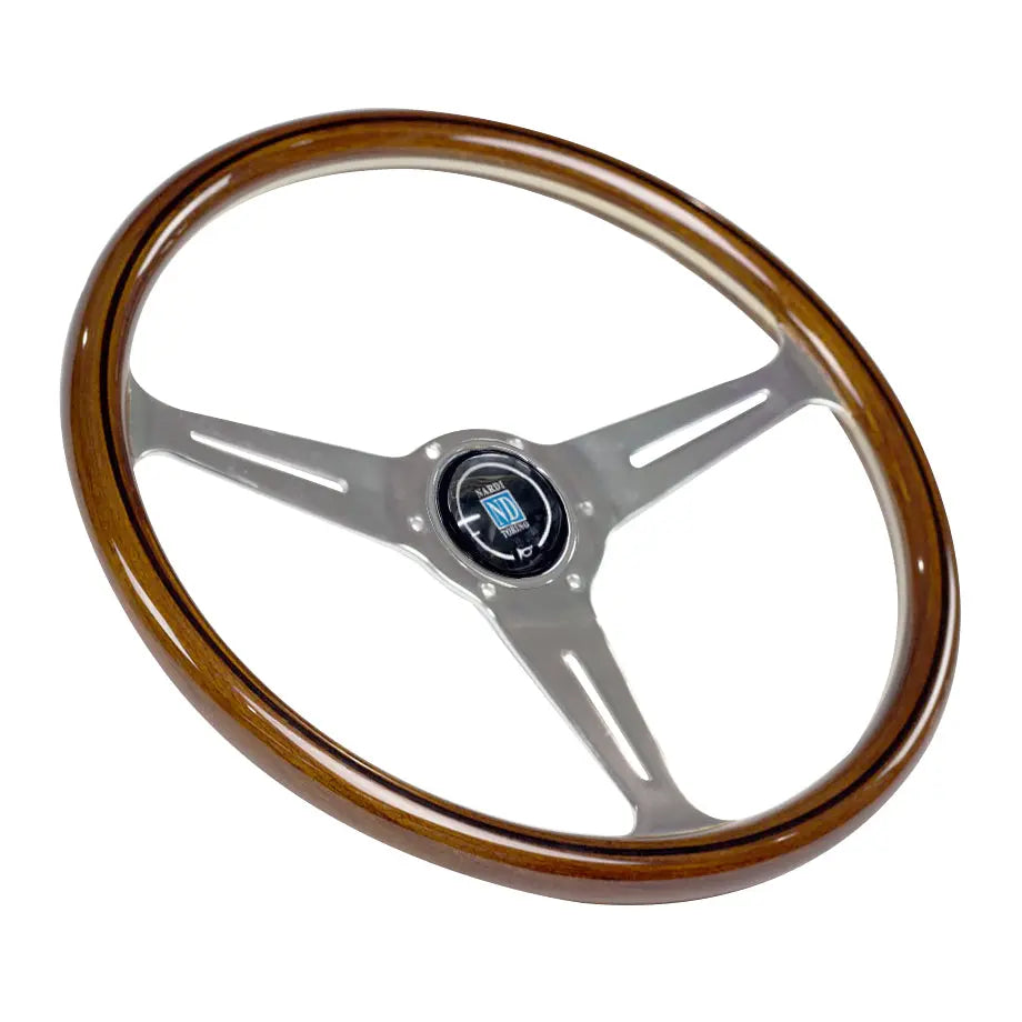 GUNMANSA Wood Grain Look Racing Style Steering Wheel (350mm)