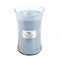 GUNMANSA Woodwick Soft Chambray Large Candle Jar