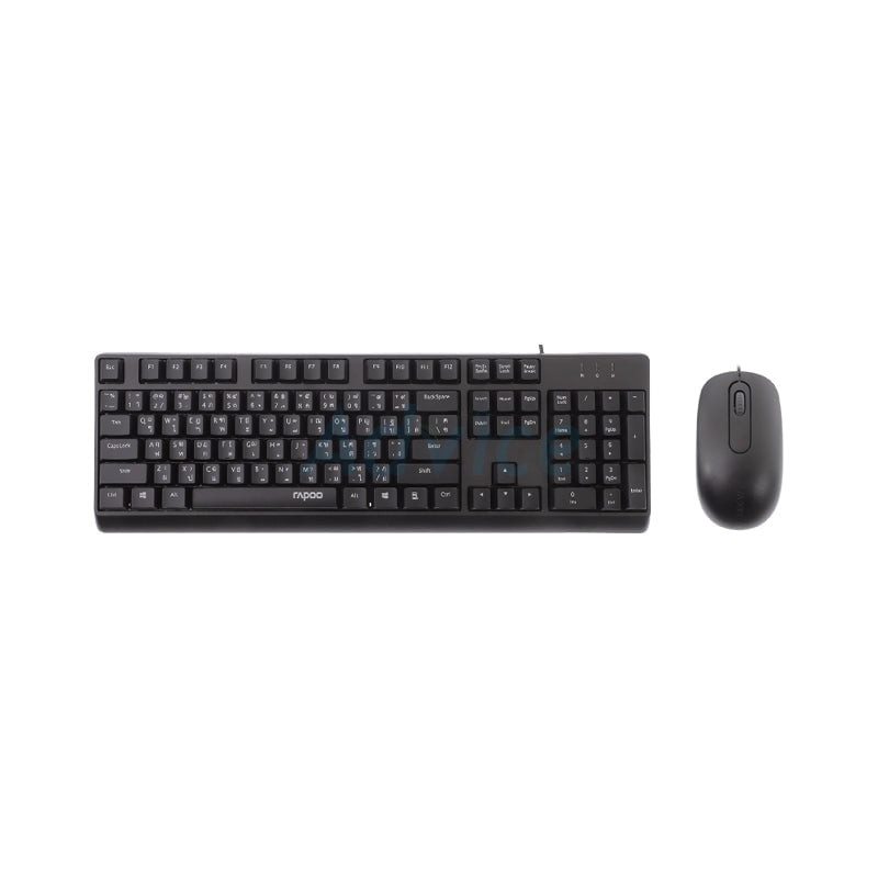 GUNMANSA X130PRO - Wired optical keyboard and mouse combo