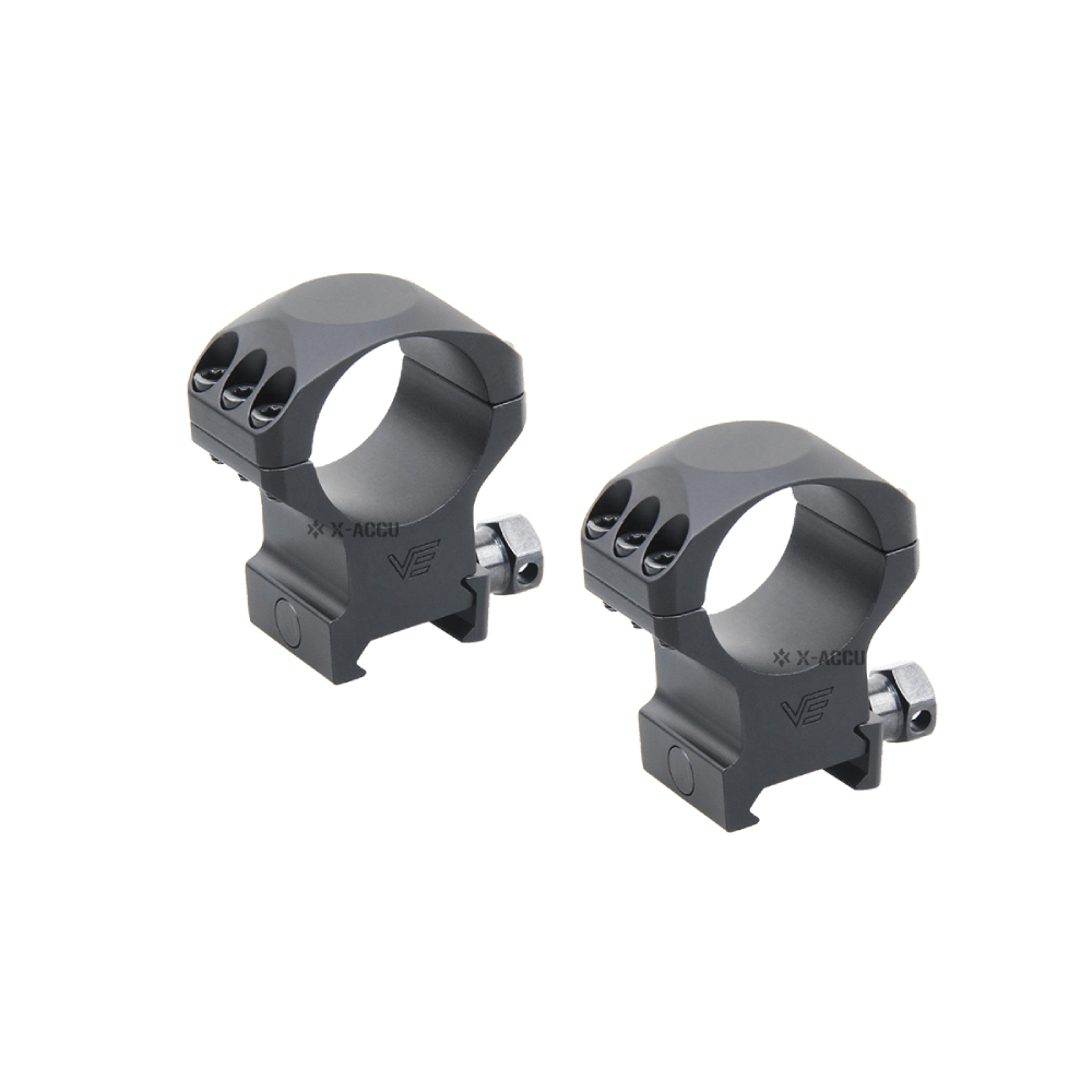 GUNMANSA XASR-3002 30MM X-ACCU 1.25″ PROFILE PICATINNY RINGS Scope Mount