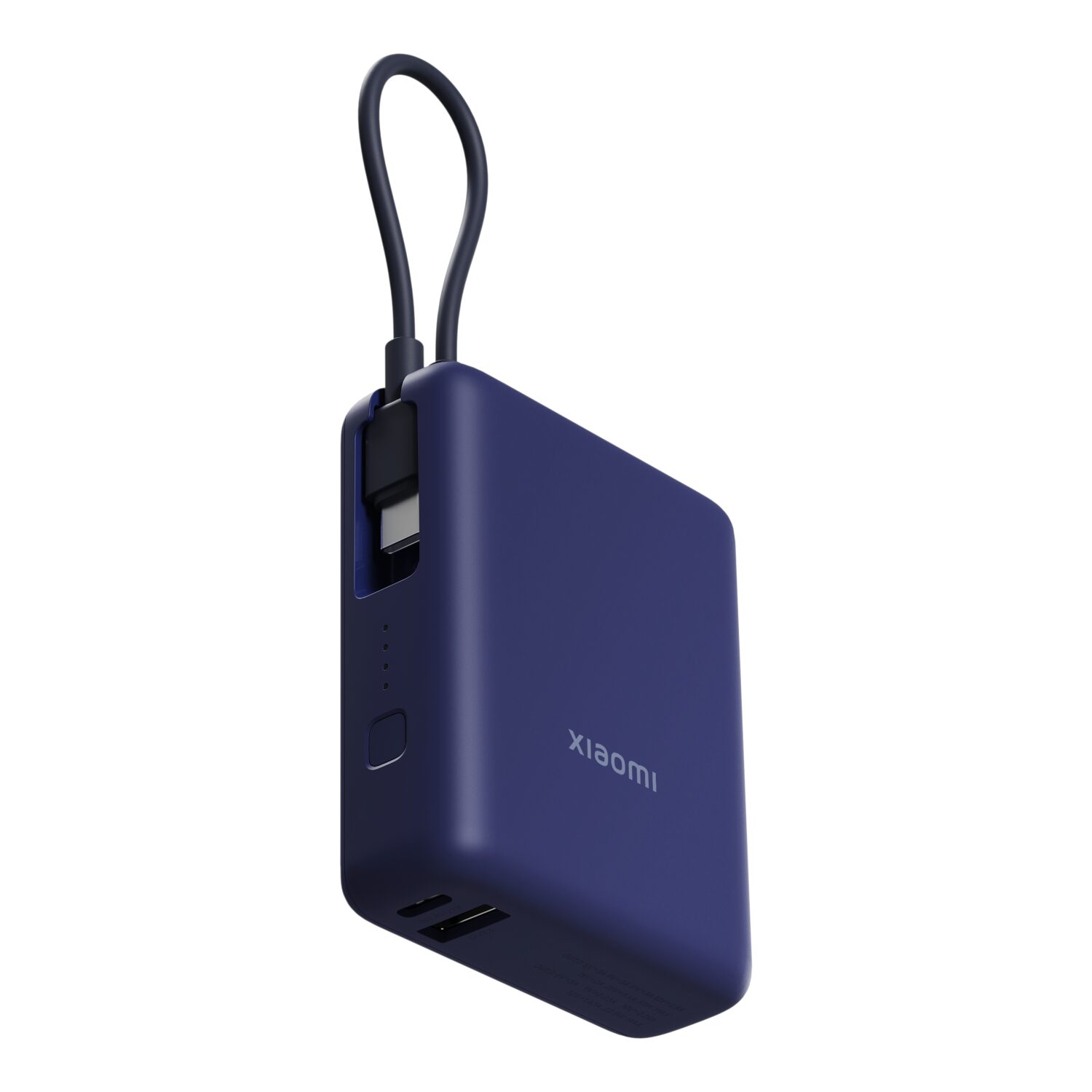 GUNMANSA Xiaomi 33W Power Bank 10000 (Integrated Cable) - Blue