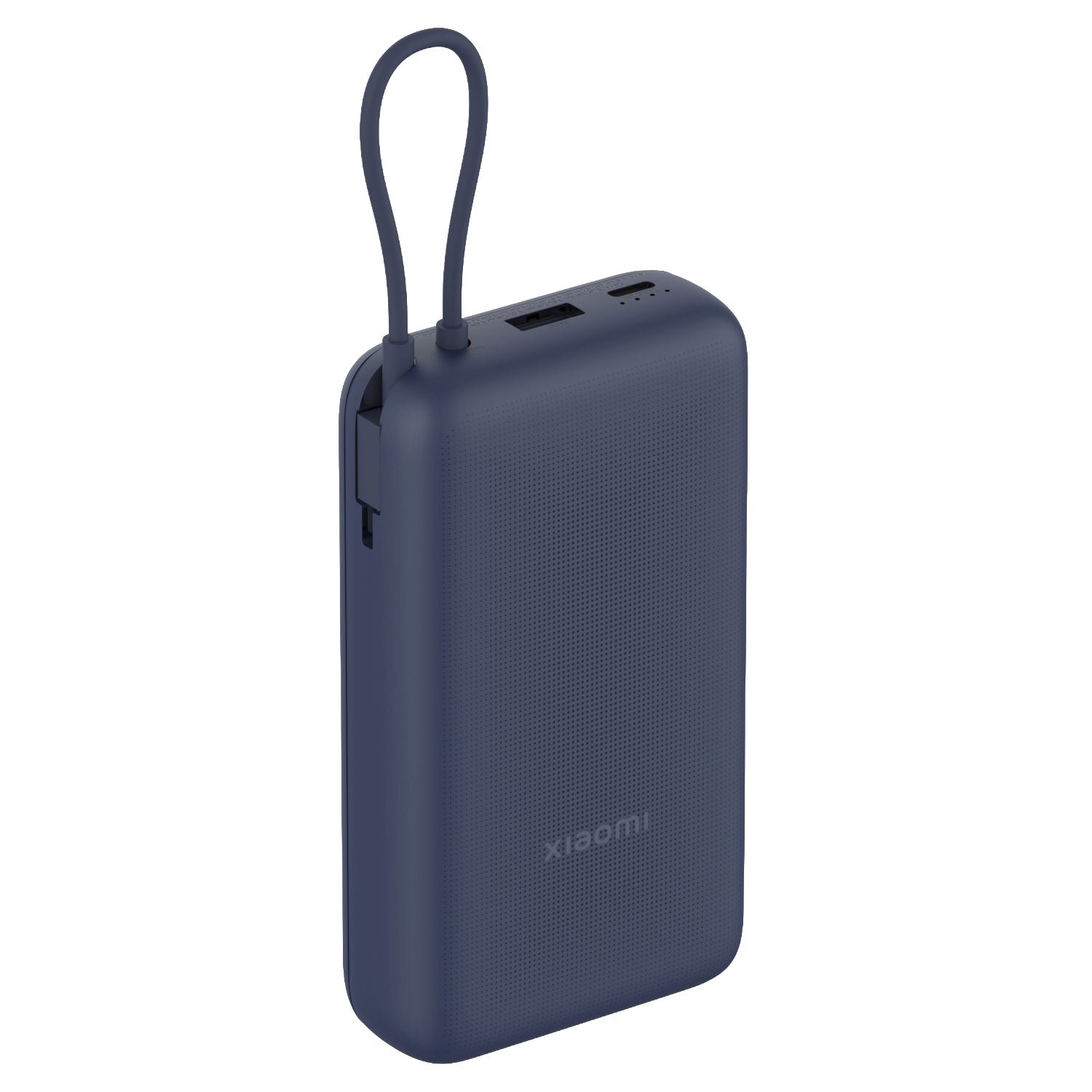 GUNMANSA Xiaomi 33W Power Bank 20000mAh (Integrated Cable) – Blue