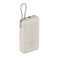 GUNMANSA Xiaomi 33W Power Bank 20000mAh (Integrated Cable) – Tan