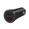 GUNMANSA Xiaomi 37W Dual-Port Car Charger – Black