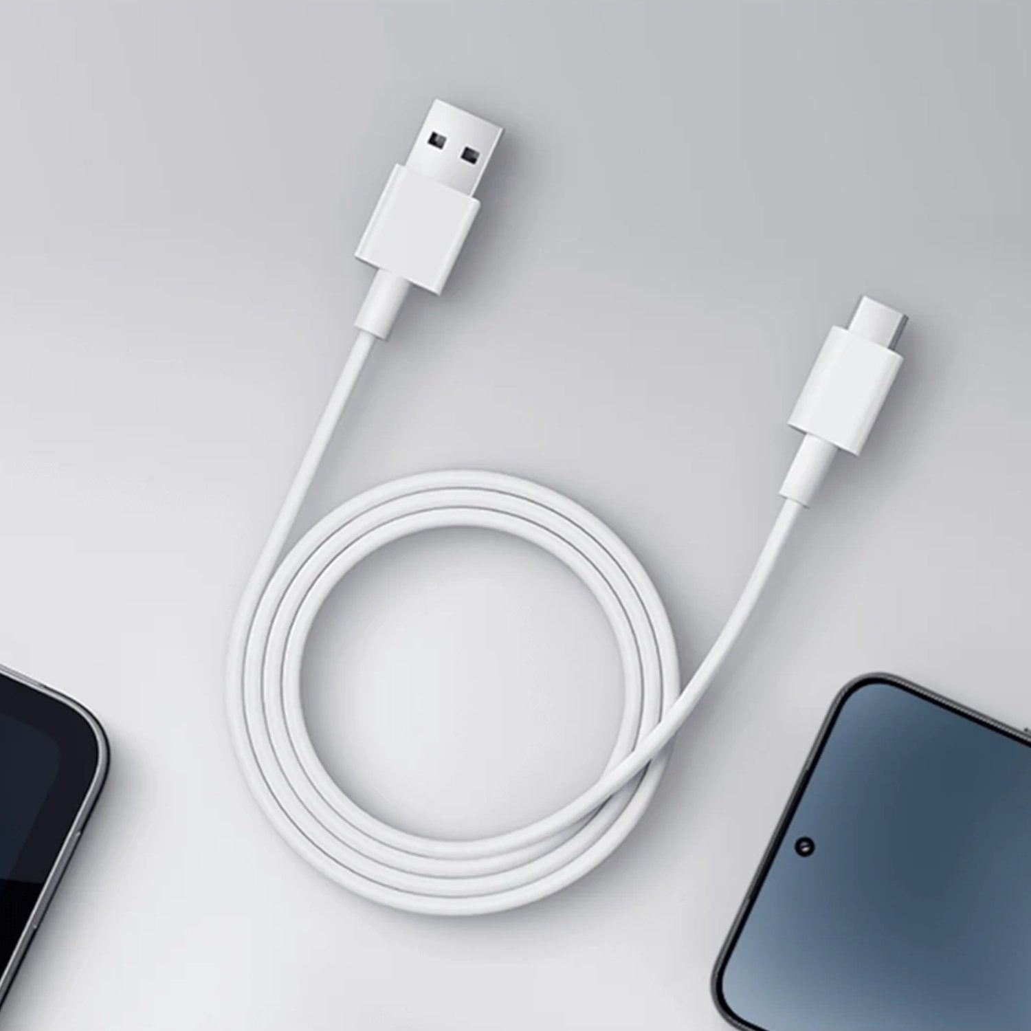 GUNMANSA Xiaomi 3A USB-A to USB Type-C Cable 1M - White