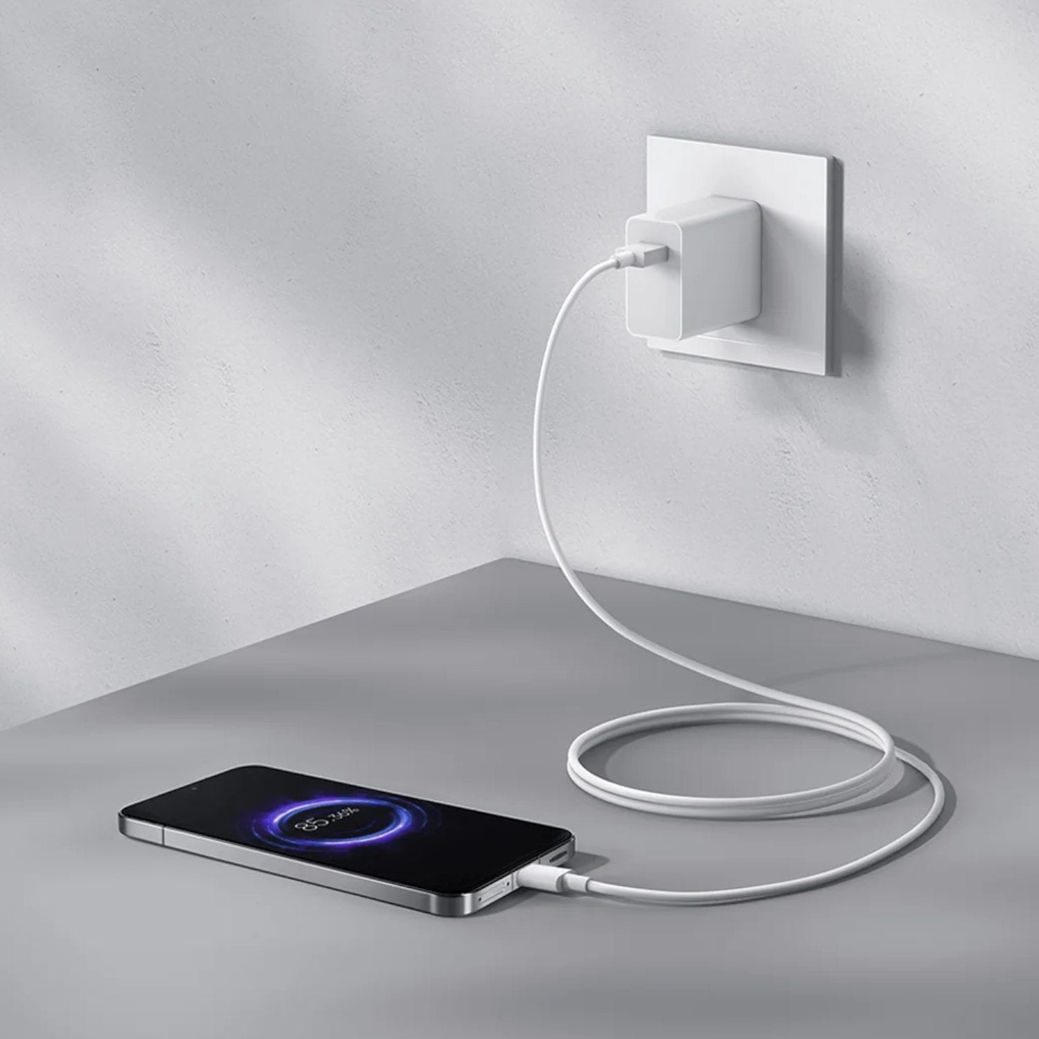 GUNMANSA Xiaomi 3A USB-A to USB Type-C Cable 1M - White