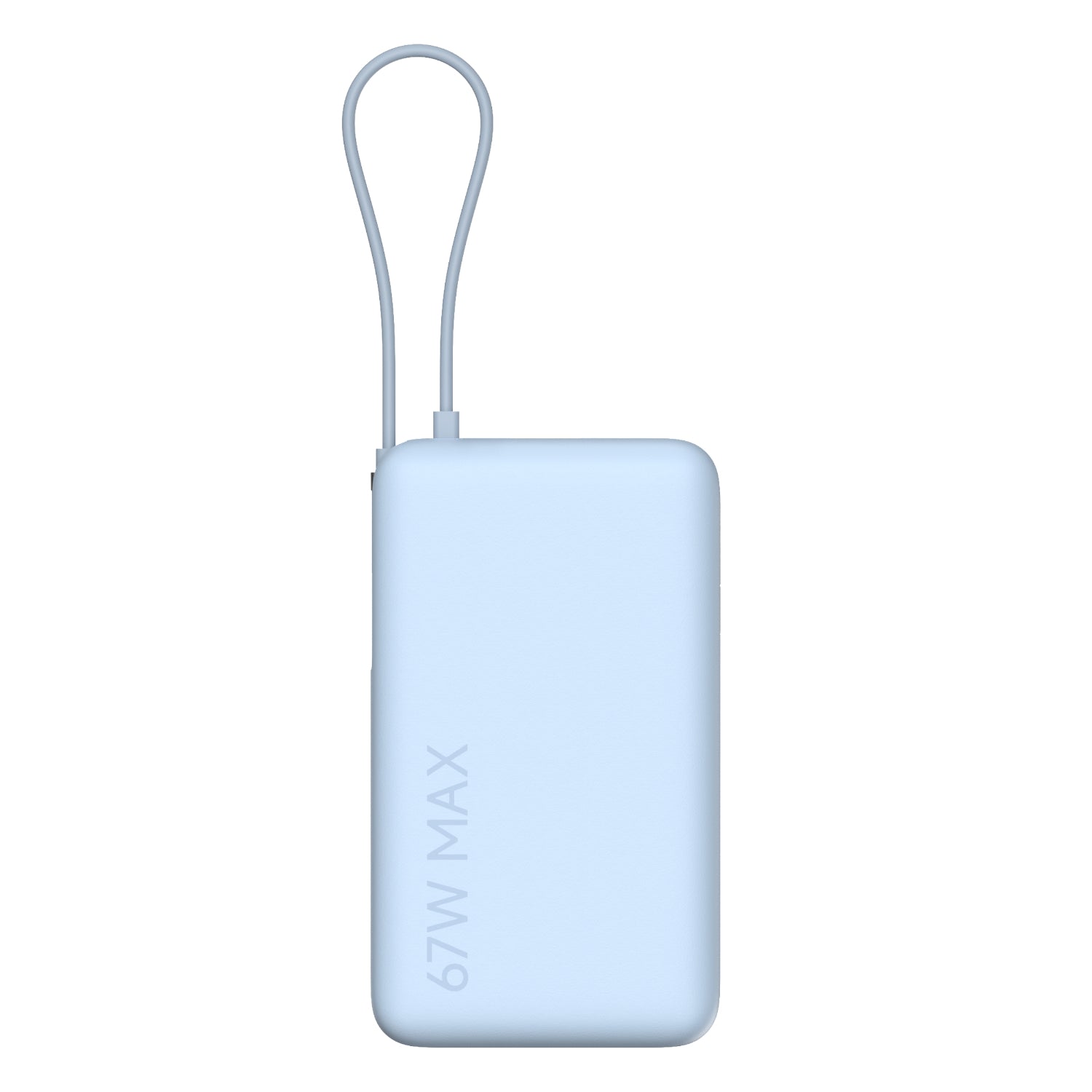 GUNMANSA Xiaomi 67W Power Bank 10000mAh (Integrated Cable) - Ice Blue