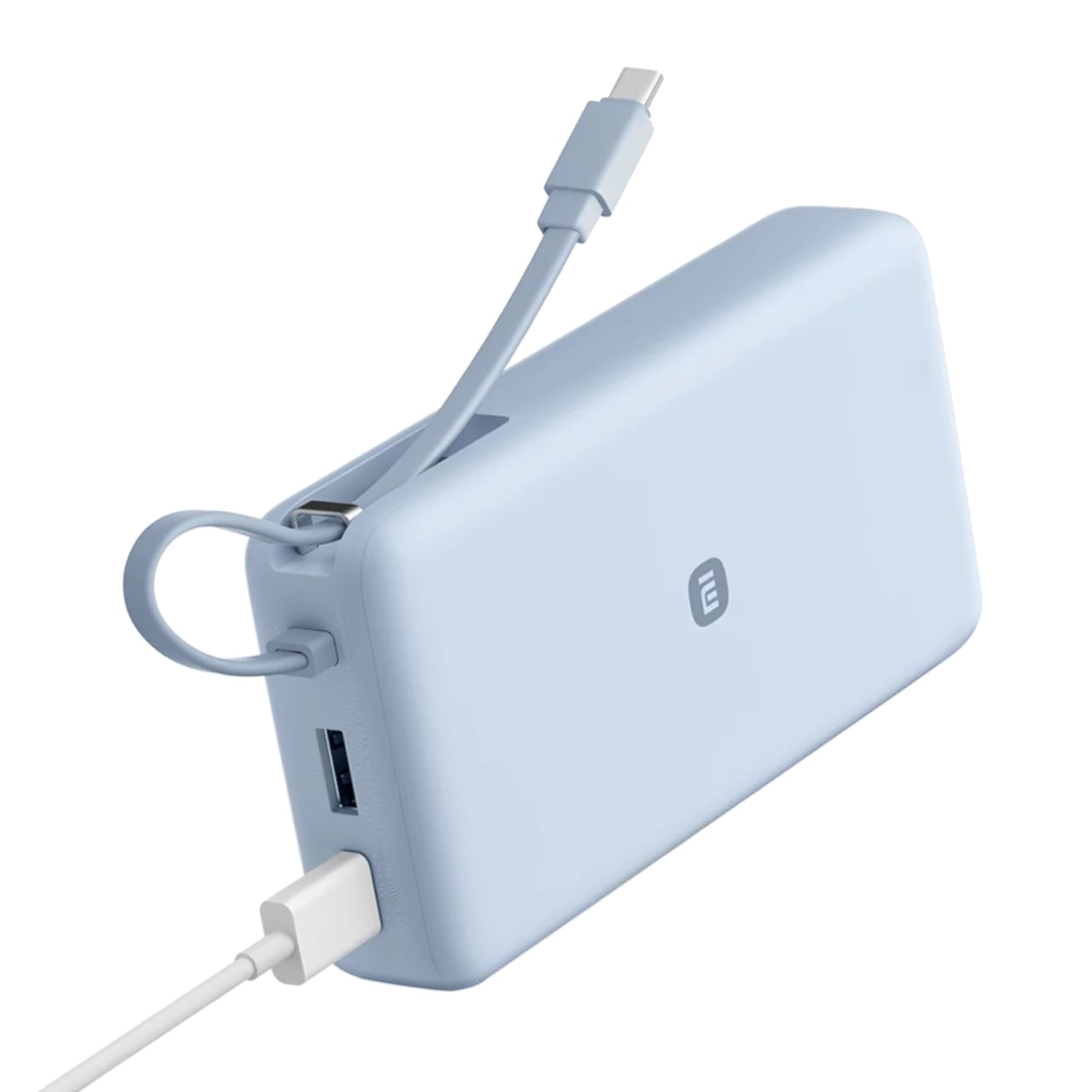 GUNMANSA Xiaomi 67W Power Bank 20000mAh (Integrated Cable) - Ice Blue