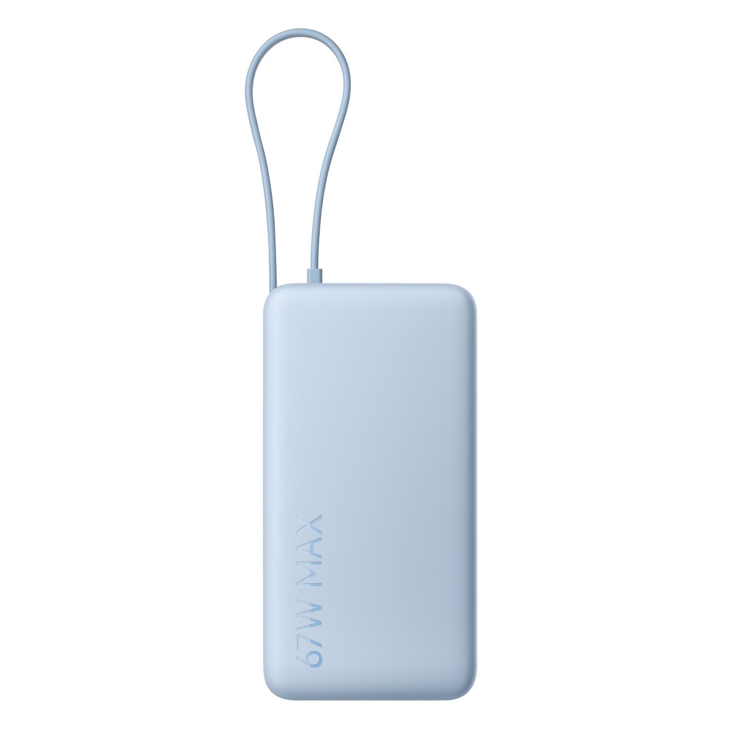 GUNMANSA Xiaomi 67W Power Bank 20000mAh (Integrated Cable) - Ice Blue