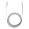 GUNMANSA Xiaomi 6A Braided USB Type-C to USB Type-C Cable (1m) - White