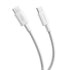GUNMANSA Xiaomi 6A Braided USB Type-C to USB Type-C Cable (1m) - White