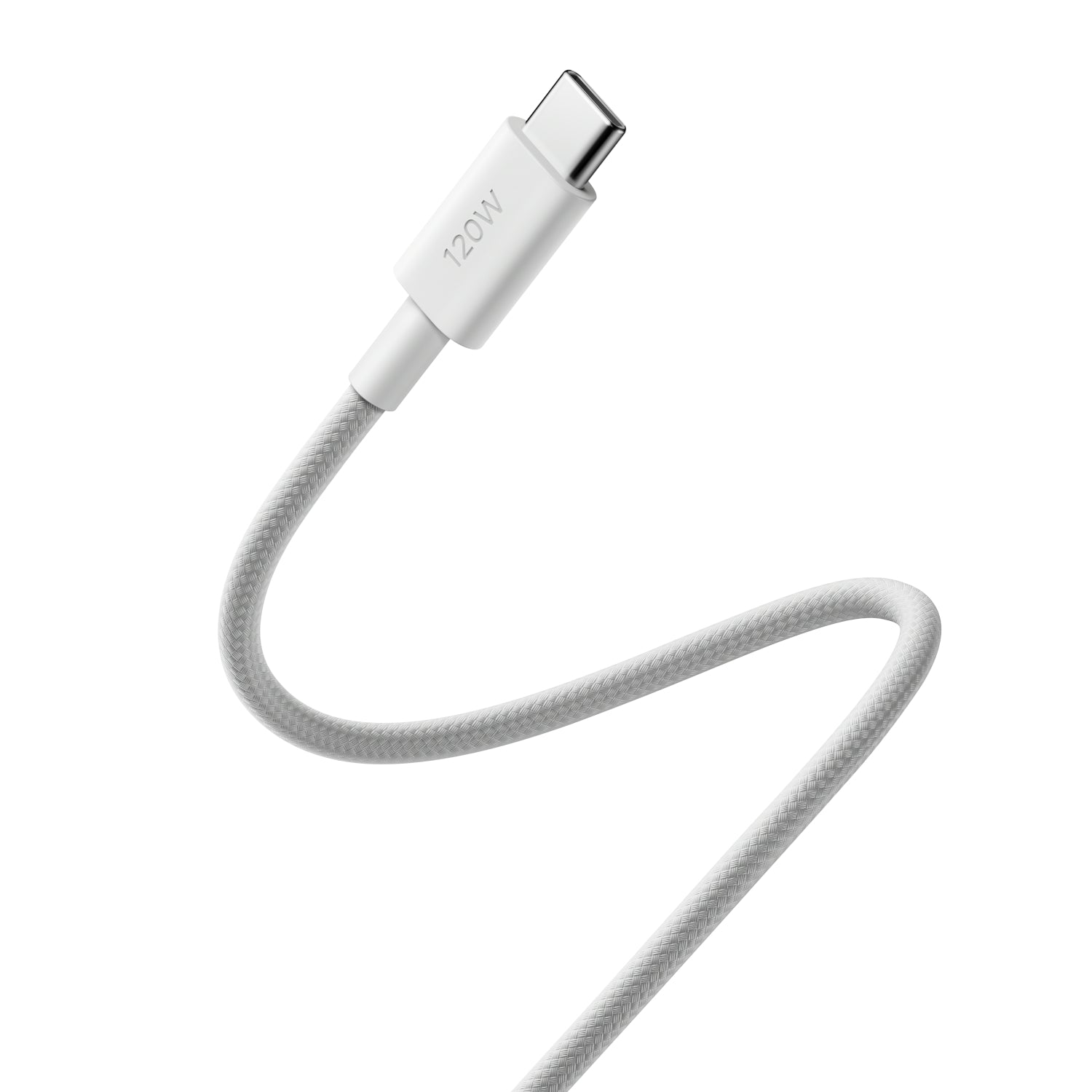 GUNMANSA Xiaomi 6A Braided USB Type-C to USB Type-C Cable (1m) - White