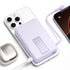 GUNMANSA Xiaomi Magnetic Power Bank 10000 with Built-in Stand - Purple