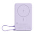 GUNMANSA Xiaomi Magnetic Power Bank 10000 with Built-in Stand - Purple