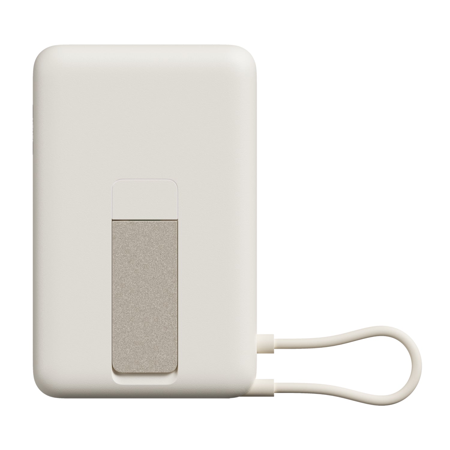 GUNMANSA Xiaomi Magnetic Power Bank 10000mAh with Built-in Stand - Beige