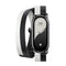 GUNMANSA Xiaomi Smart Band 8 Double Wrap Strap – Black and white