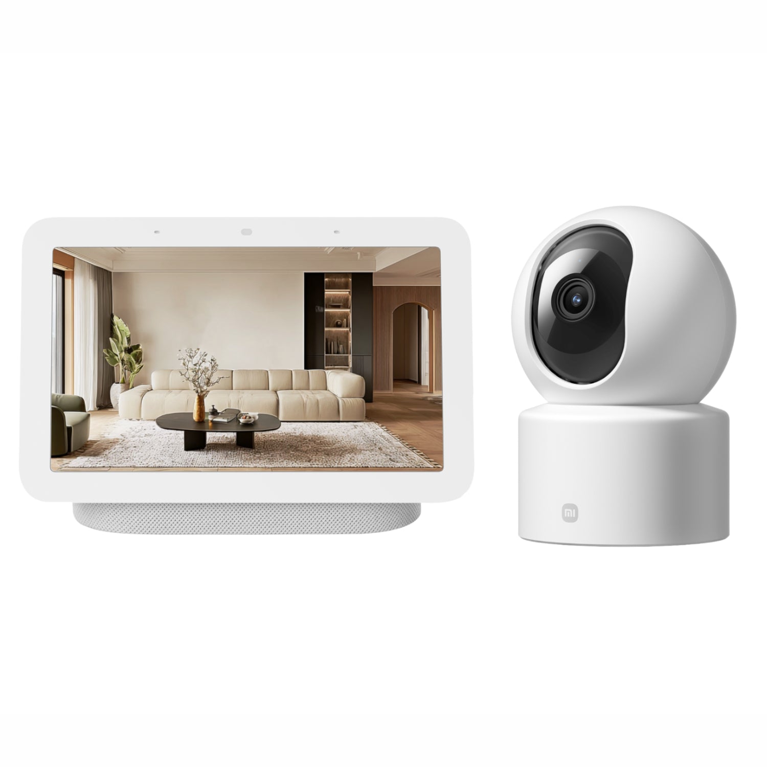GUNMANSA Xiaomi Smart C201 1080p Indoor Wi-Fi Security Camera – White