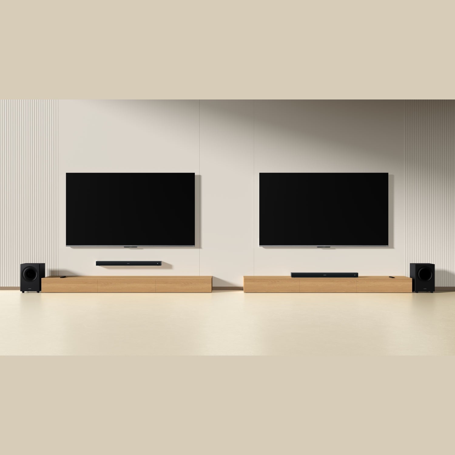 GUNMANSA Xiaomi Soundbar Pro 2.1ch with Dolby Audio Wireless Subwoofer – Black