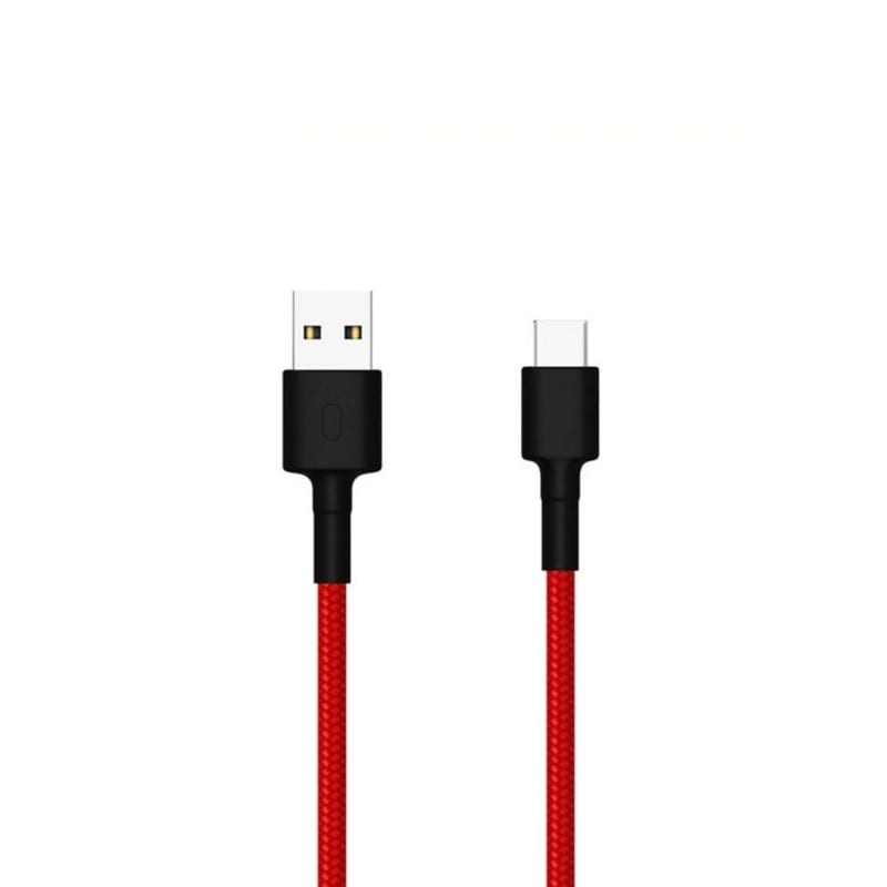 GUNMANSA Xiaomi USB Type-C Braided 1m Cable - Red
