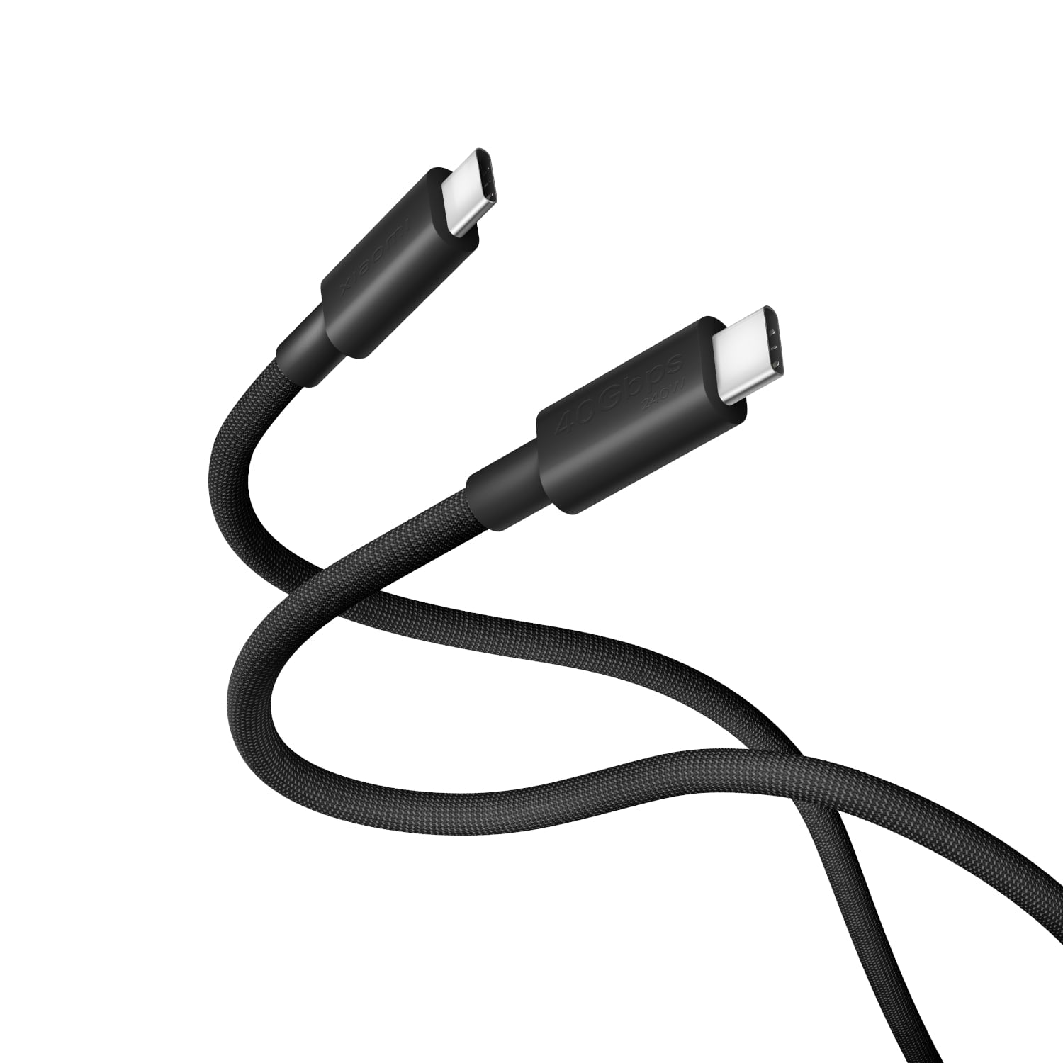 GUNMANSA Xiaomi USB4 6A USB Type-C To USB Type-C Braided Cable 1m- (120W, 40Gbps, 8K)