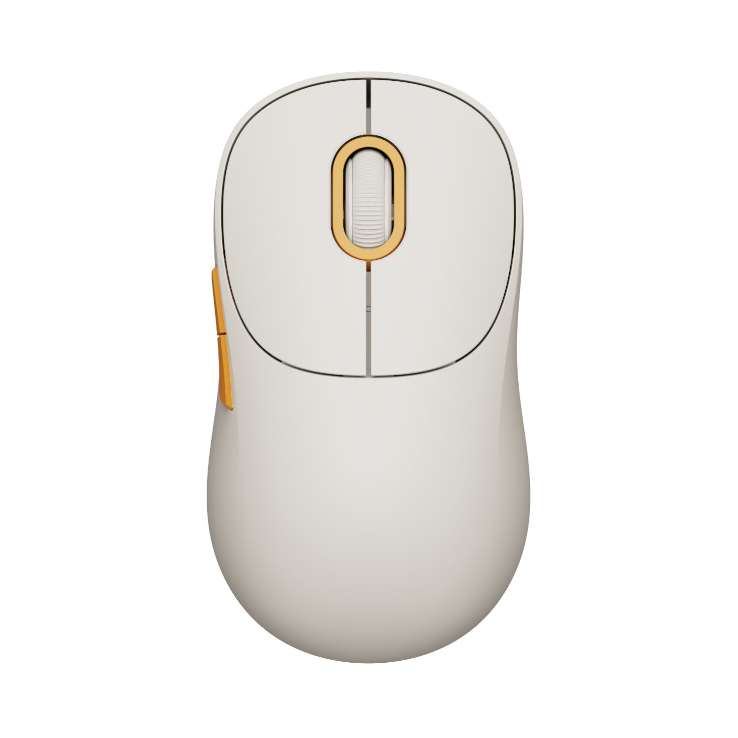 GUNMANSA Xiaomi Wireless Mouse 3, Dual-Mode Bluetooth, 1200DPI Sensor - Off-White