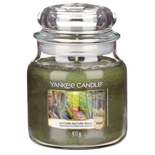 GUNMANSA Yankee Candle Autumn Nature Walk Medium Jar Retail Box No