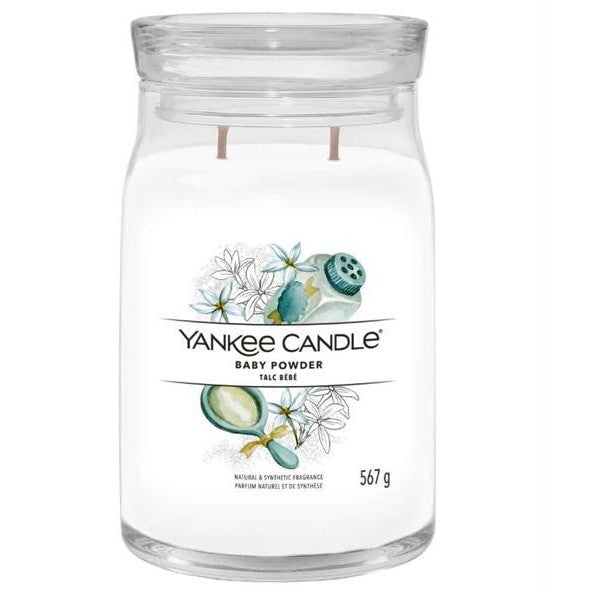 GUNMANSA Yankee Candle Baby Powder Large Jar
