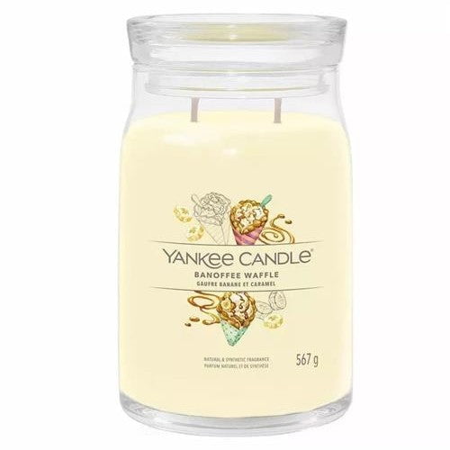 GUNMANSA Yankee Candle Banoffee Waffle Large Jar