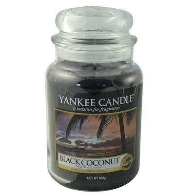 GUNMANSA Yankee Candle Black Coconut Large Jar