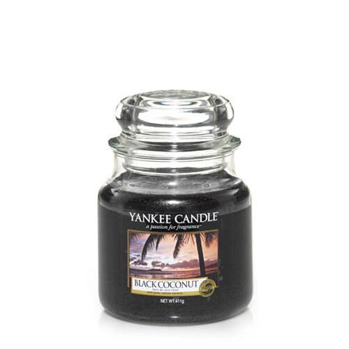 GUNMANSA Yankee Candle Black Coconut Medium Jar