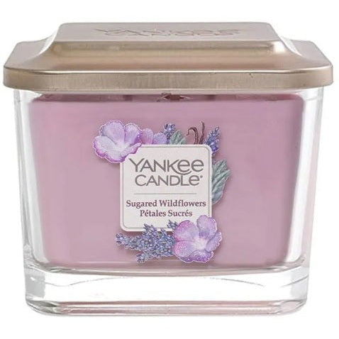 GUNMANSA Yankee Candle Elevation Sugared Wildflower Medium Jar