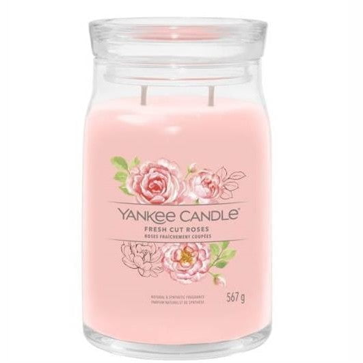 GUNMANSA Yankee Candle Fresh Cut Roses Large Jar