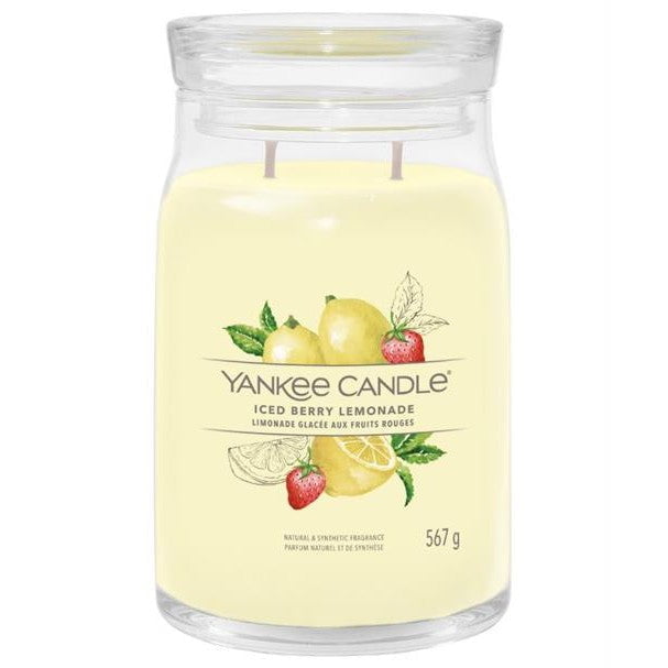 GUNMANSA Yankee Candle Iced Berry Lemon Large Jar