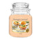 GUNMANSA Yankee Candle Mango Ice Cream Medium Jar Retail Box No