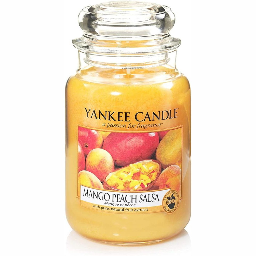 GUNMANSA Yankee Candle Mango Peach Salsa Large Jar