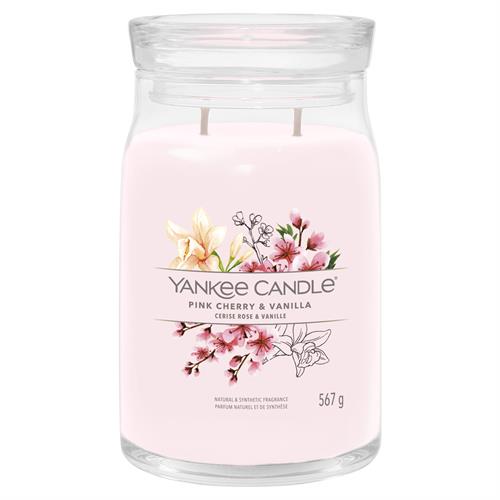 GUNMANSA Yankee Candle Pink Cherry Vanilla Large Jar
