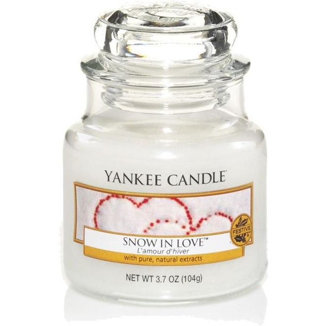 GUNMANSA Yankee Candle Snow In Love Small Jar Retail Box No warranty