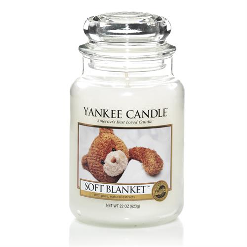 GUNMANSA Yankee Candle Soft Blanket Large Jar