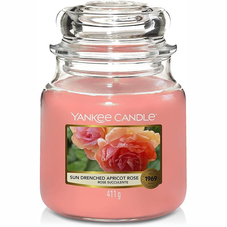 GUNMANSA Yankee Candle Sun Drenched Apricot Medium Jar