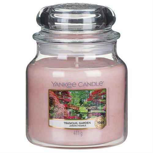 GUNMANSA Yankee Candle Tranquil Garden Medium Jar Retail Box No