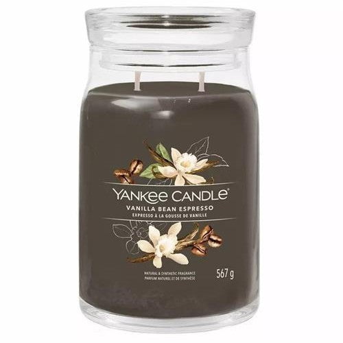 GUNMANSA Yankee Candle Vanilla Bean Espresso Large Jar