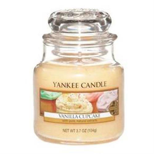 GUNMANSA Yankee Candle Vanilla Cupcake Small Jar