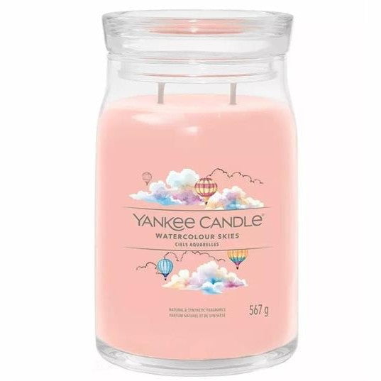GUNMANSA Yankee Candle Watercolor Skies Large Jar