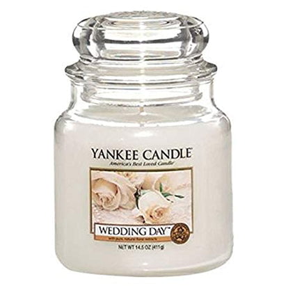 GUNMANSA Yankee Candle Wedding Day Medium Jar