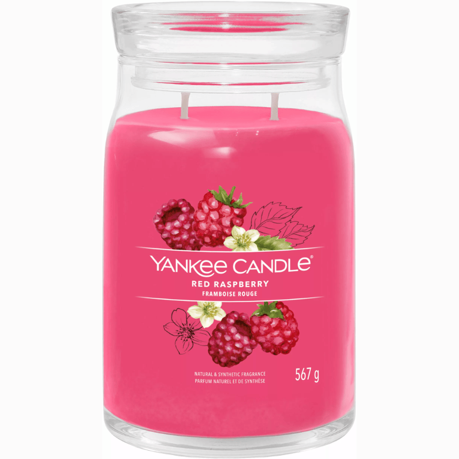 GUNMANSA Yankee Red Raspberry Signature Large Jar Candle