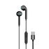 GUNMANSA Yookie YTL-09 Wired Earphones Type-C - Black