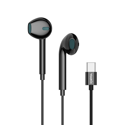 GUNMANSA Yookie YTL-09 Wired Earphones Type-C - Black